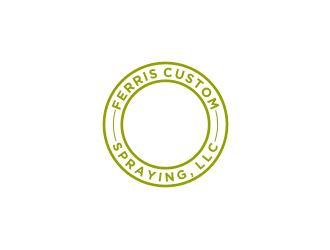 Ferris Custom Spraying, LLC logo design by bricton
