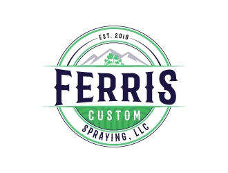 Ferris Custom Spraying, LLC logo design by aryamaity