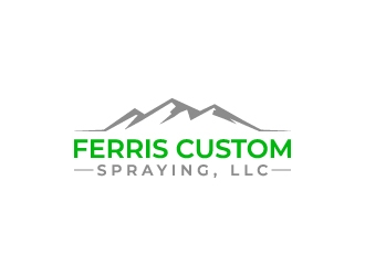 Ferris Custom Spraying, LLC logo design by aryamaity