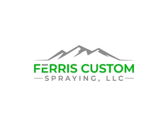 Ferris Custom Spraying, LLC logo design by aryamaity