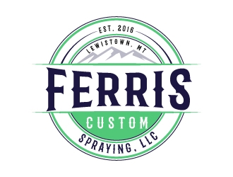 Ferris Custom Spraying, LLC logo design by aryamaity