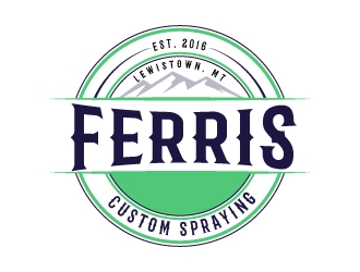 Ferris Custom Spraying, LLC logo design by aryamaity