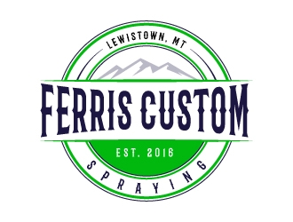 Ferris Custom Spraying, LLC logo design by aryamaity