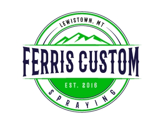 Ferris Custom Spraying, LLC logo design by aryamaity