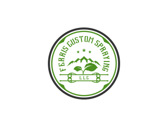 Ferris Custom Spraying, LLC logo design by Galfine