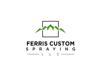 Ferris Custom Spraying, LLC logo design by Galfine