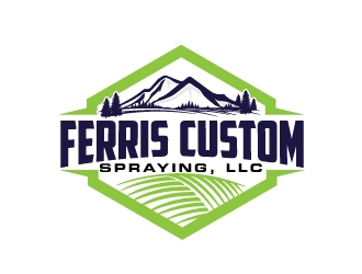 Ferris Custom Spraying, LLC logo design by AamirKhan
