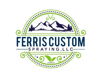 Ferris Custom Spraying, LLC logo design by AamirKhan