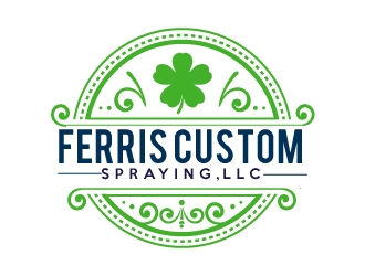 Ferris Custom Spraying, LLC logo design by AamirKhan