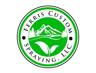 Ferris Custom Spraying, LLC logo design by AamirKhan