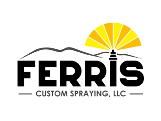 Ferris Custom Spraying, LLC logo design by MAXR