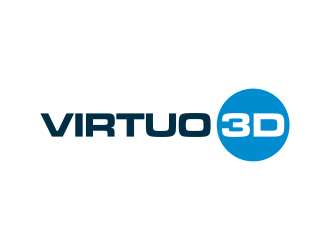 Virtuo 3D logo design by p0peye