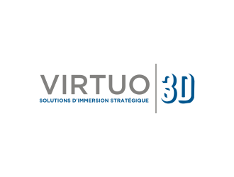 Virtuo 3D logo design by scolessi