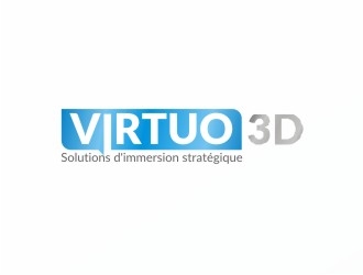 Virtuo 3D logo design by Ulid