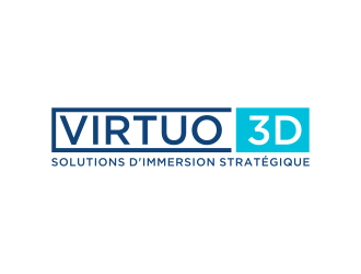 Virtuo 3D logo design by salis17