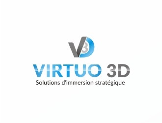 Virtuo 3D logo design by Ulid