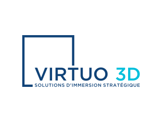 Virtuo 3D logo design by salis17