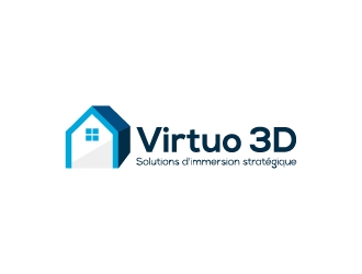 Virtuo 3D logo design by wongndeso