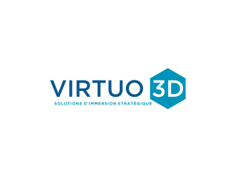 Virtuo 3D logo design by bricton
