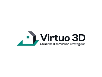 Virtuo 3D logo design by wongndeso