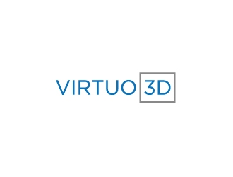 Virtuo 3D logo design by my!dea