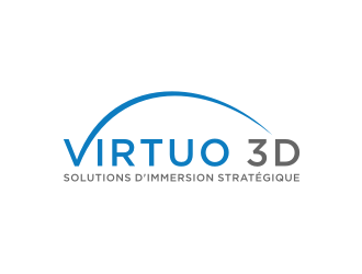 Virtuo 3D logo design by johana