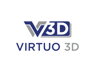 Virtuo 3D logo design by oke2angconcept