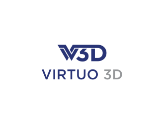 Virtuo 3D logo design by oke2angconcept