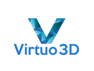 Virtuo 3D logo design by AamirKhan