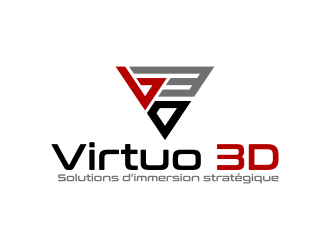 Virtuo 3D logo design by ingepro