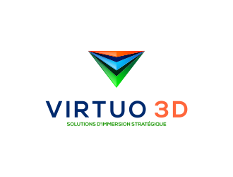 Virtuo 3D logo design by ingepro
