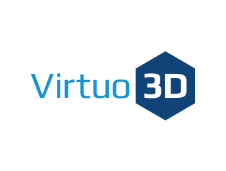 Virtuo 3D logo design by lexipej