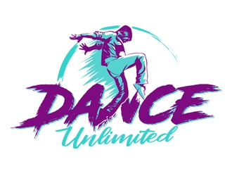 Dance Unlimited  logo design by DreamLogoDesign