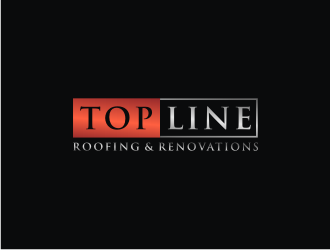 Top Line Roofing & Renovations logo design by bricton