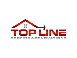 Top Line Roofing & Renovations logo design by salis17