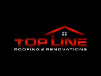 Top Line Roofing & Renovations logo design by salis17