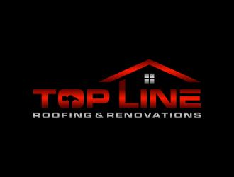 Top Line Roofing & Renovations logo design by salis17