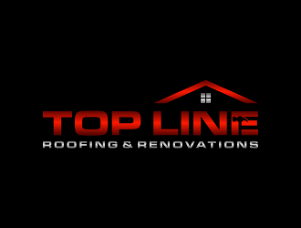 Top Line Roofing & Renovations logo design by salis17