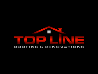 Top Line Roofing & Renovations logo design by salis17