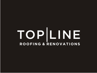 Top Line Roofing & Renovations logo design by bricton