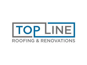 Top Line Roofing & Renovations logo design by rief
