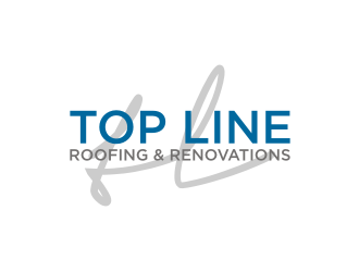 Top Line Roofing & Renovations logo design by rief