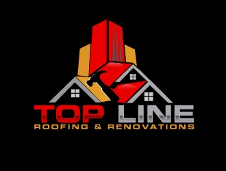 Top Line Roofing & Renovations logo design by AamirKhan
