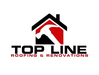 Top Line Roofing & Renovations logo design by AamirKhan