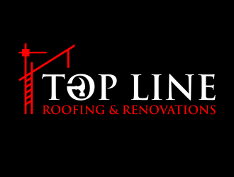 Top Line Roofing & Renovations logo design by ingepro