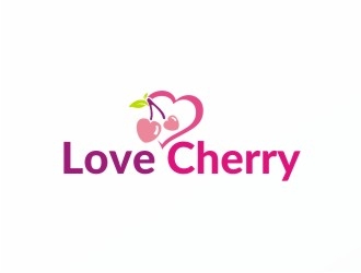 Love Cherry logo design by Ulid