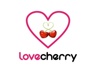 Love Cherry logo design by ManishKoli