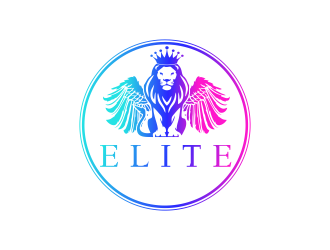 Elite logo design by giphone