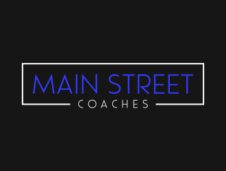 Main Street Coaches logo design by ubai popi