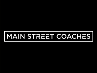 Main Street Coaches logo design by sheilavalencia